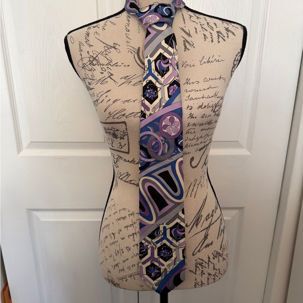 Emilio Pucci Silk Tie